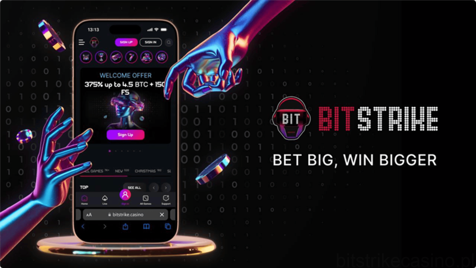 Bitstrike Casino Bonus Powitalny